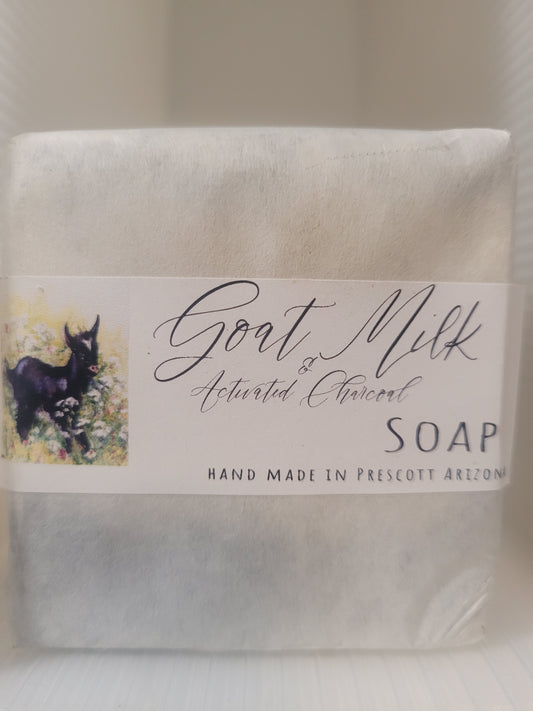 Goat Milk and Activated Charcoal Soap