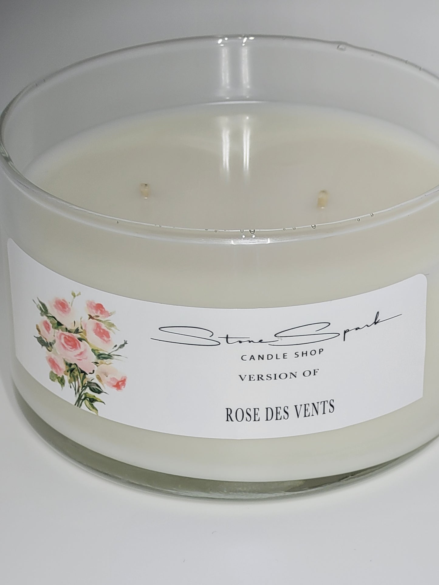 Rose Candle