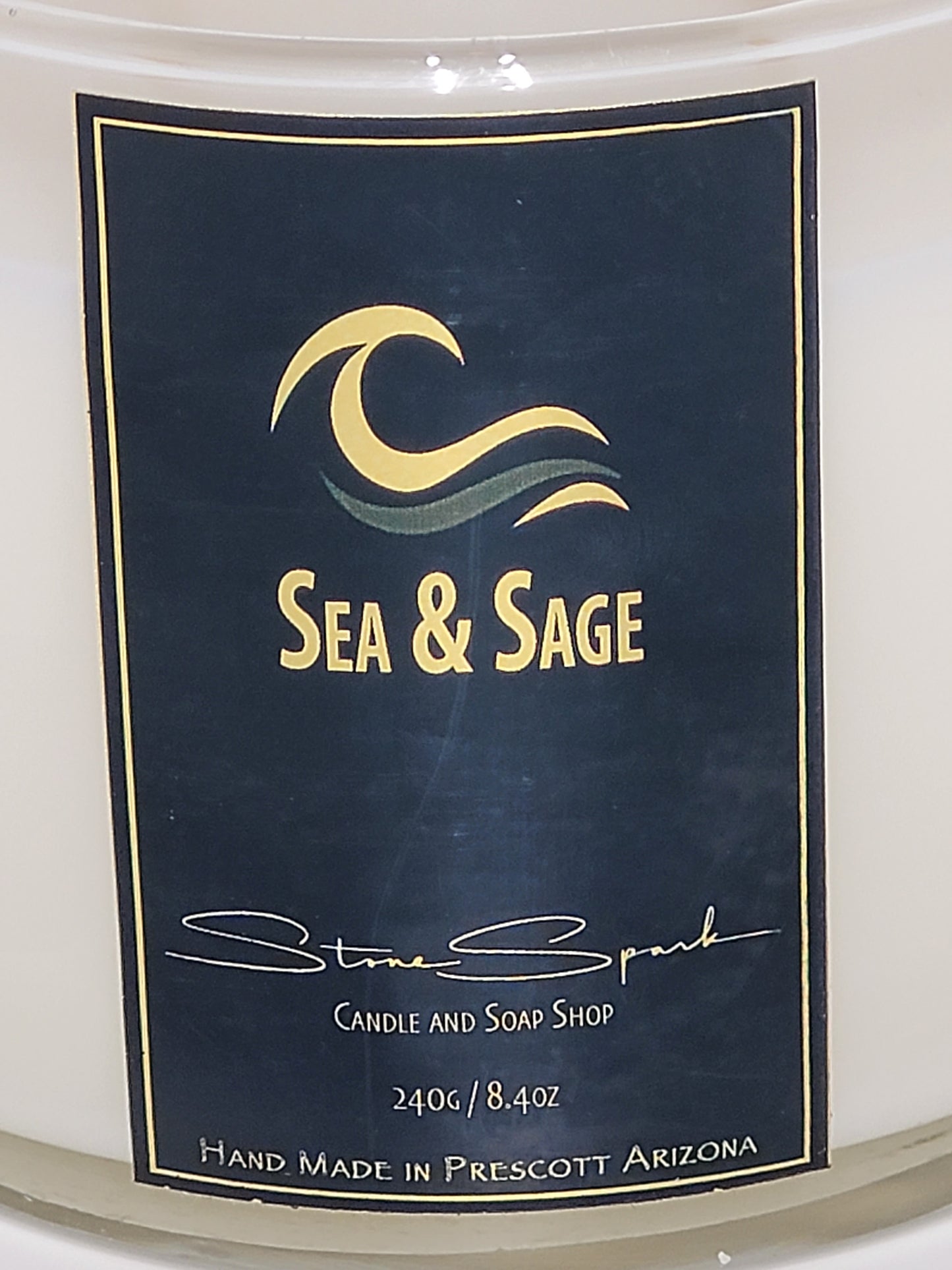 Sea n Sage Candle